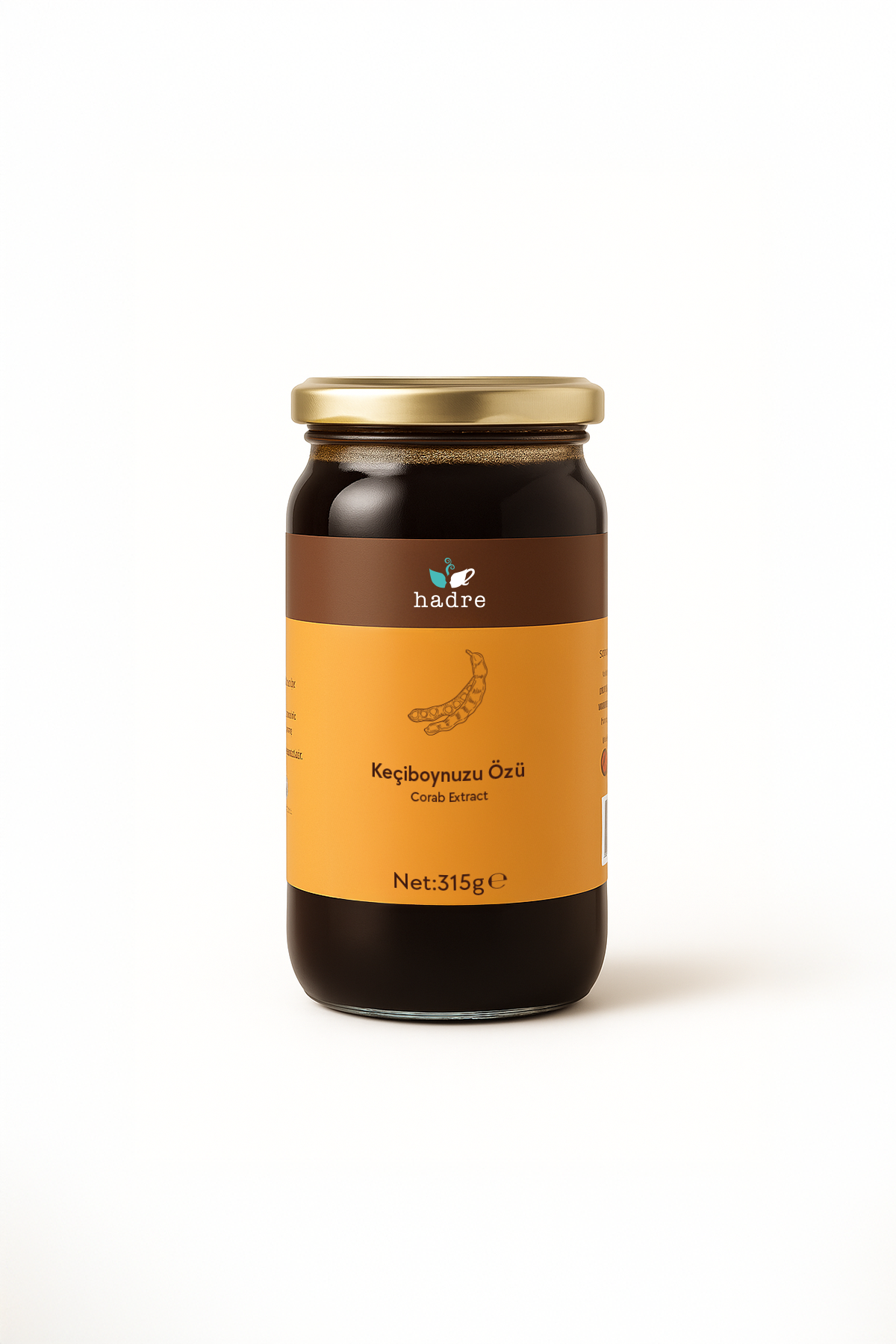 Hadre Soğuk Sıkım Keçiboynuzu Özü (Carob Extract) 315g