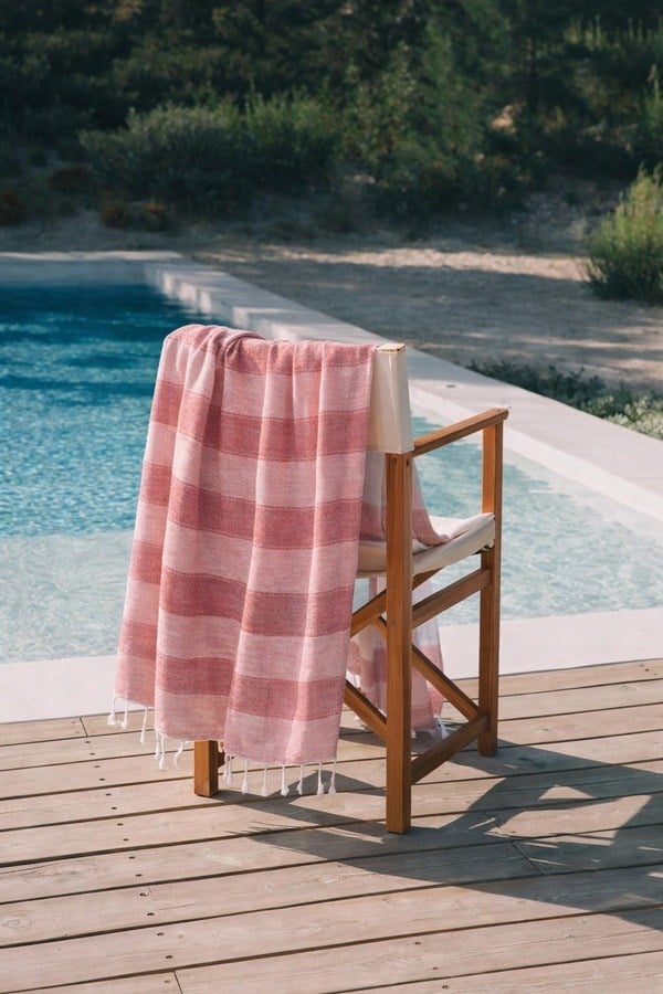 İrya Aleda Peştemal Pembe 90x170 Cm