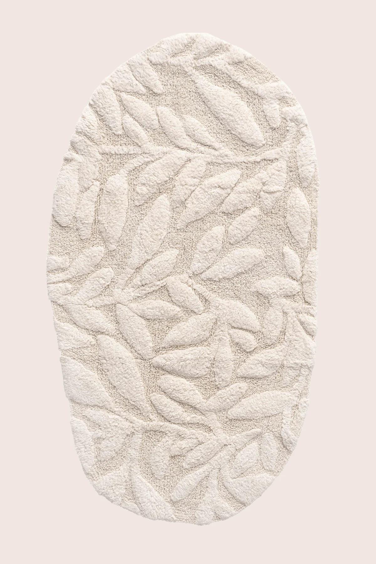 İrya Allesi Banyo Paspası Ekru 65x115 Cm