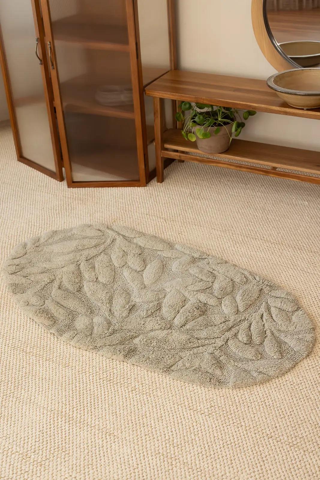 İrya Allesi Banyo Paspası Yeşil 65x115 Cm