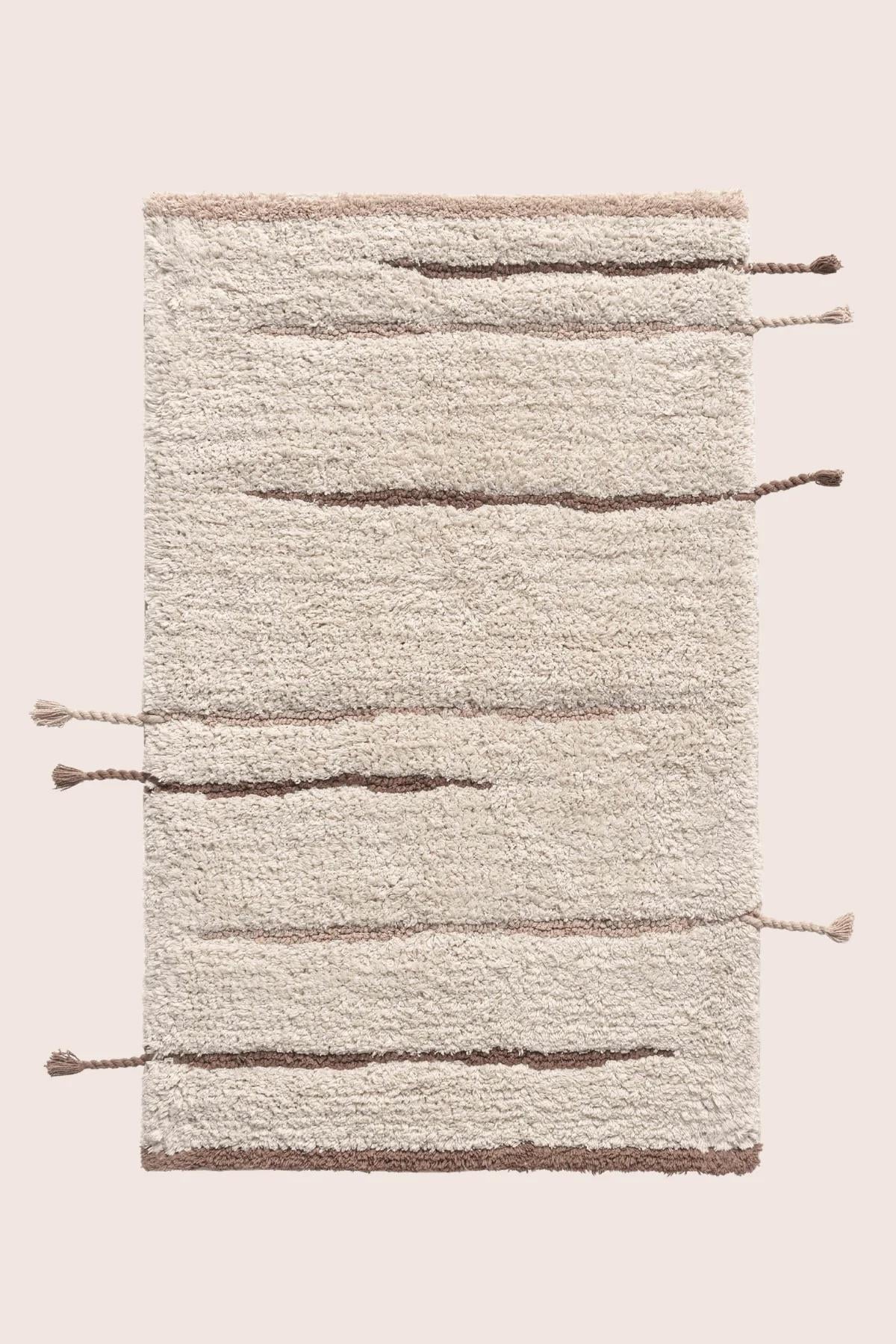 İrya Earth Banyo Paspası Kahve 50x80 Cm