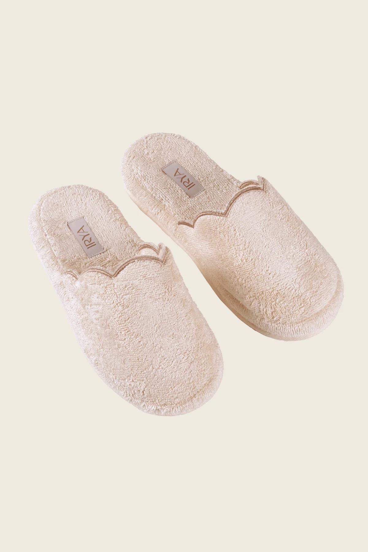 İrya Lindy Unisex Terlik Ekru 41-43