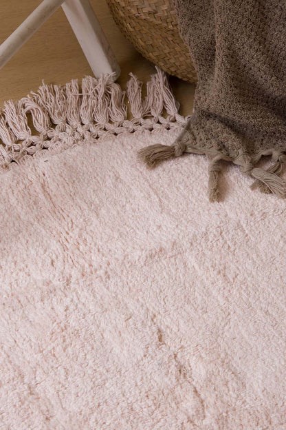 İrya Lora Banyo Paspası Pembe 90x90 Cm
