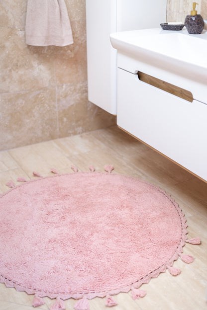 İrya Lowell Banyo Paspası Coral 100x100 Cm