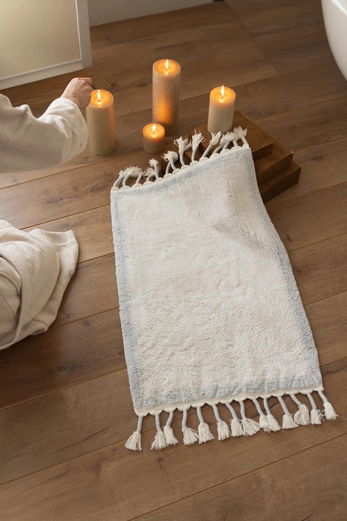İrya Root Banyo Paspası Buz Mavi 50x80 Cm