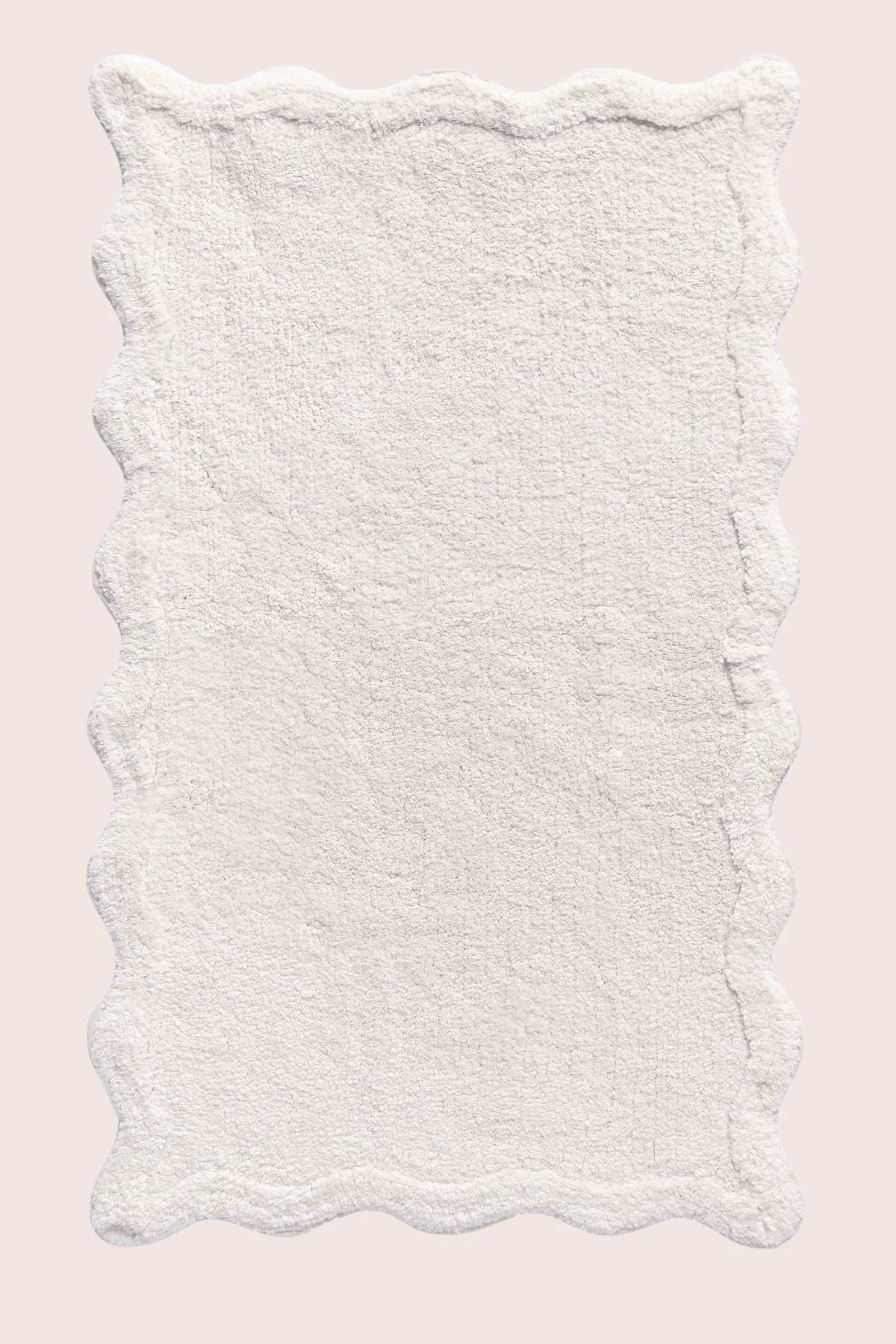 İrya Scallop Banyo Paspası Ekru 60x100 Cm
