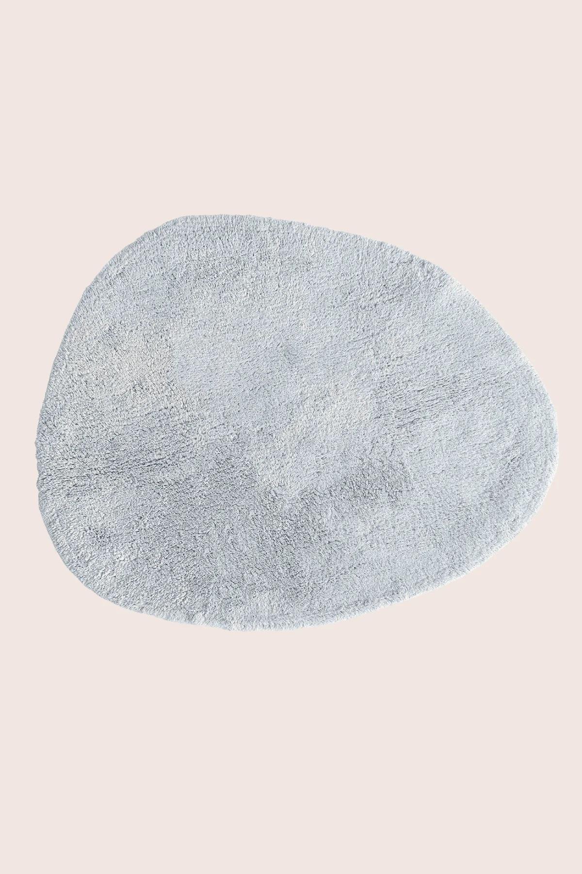 İrya Sedef Banyo Paspası Gri 90x110 Cm