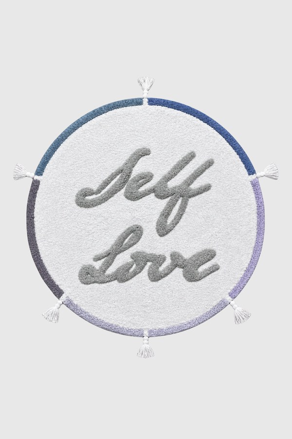 İrya Self Love Çocuk Odası Paspası Yuvarlak 100x100 Cm - 202603021