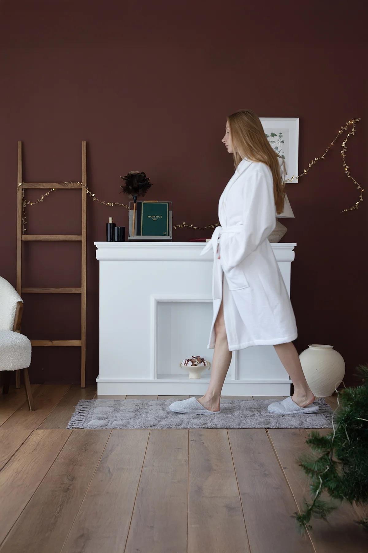 İrya Wall Banyo Paspası Gri 70x120 Cm