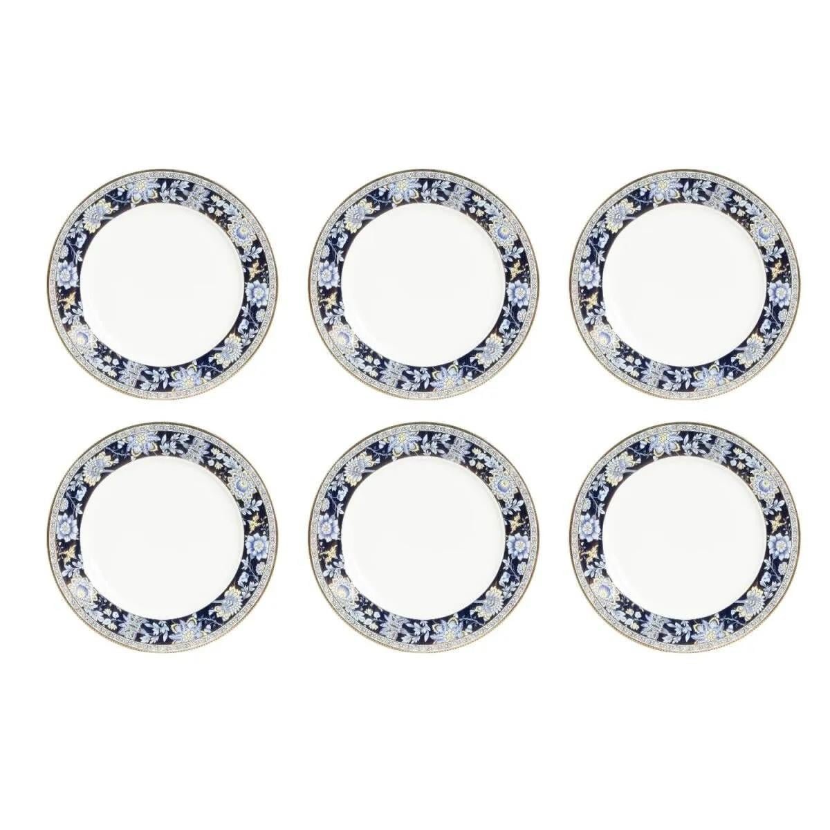 Lucky Art Eudora Bone 6'lı Tabak Seti 27cm - LYFN 008