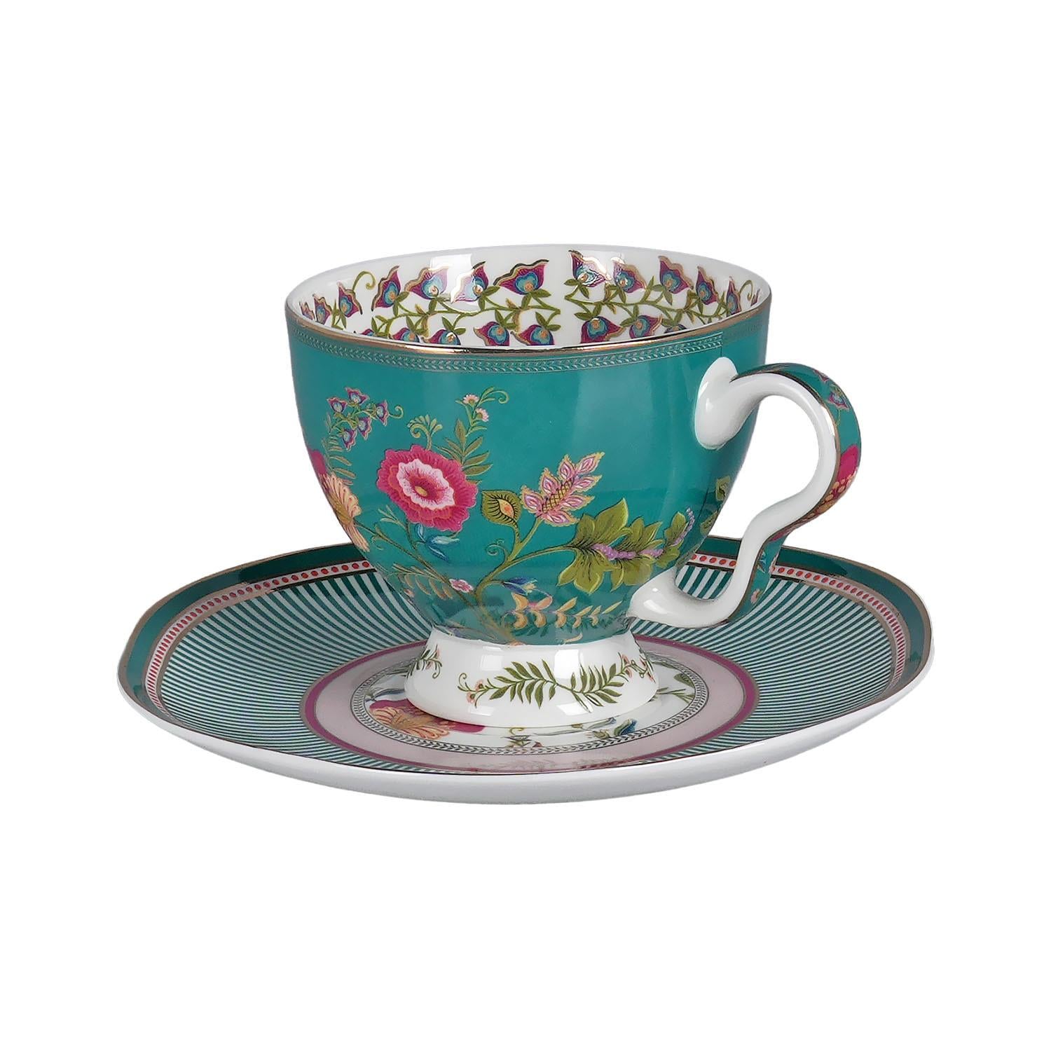 Lucky Art Florine Bone Çay Fincan Seti 12 Parça