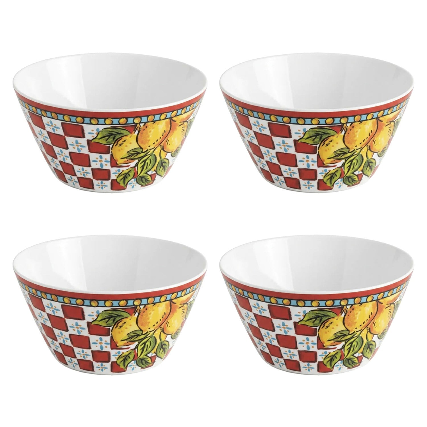 Lucky Art Lemozia Melamin Kase Seti 4lü 15 Cm