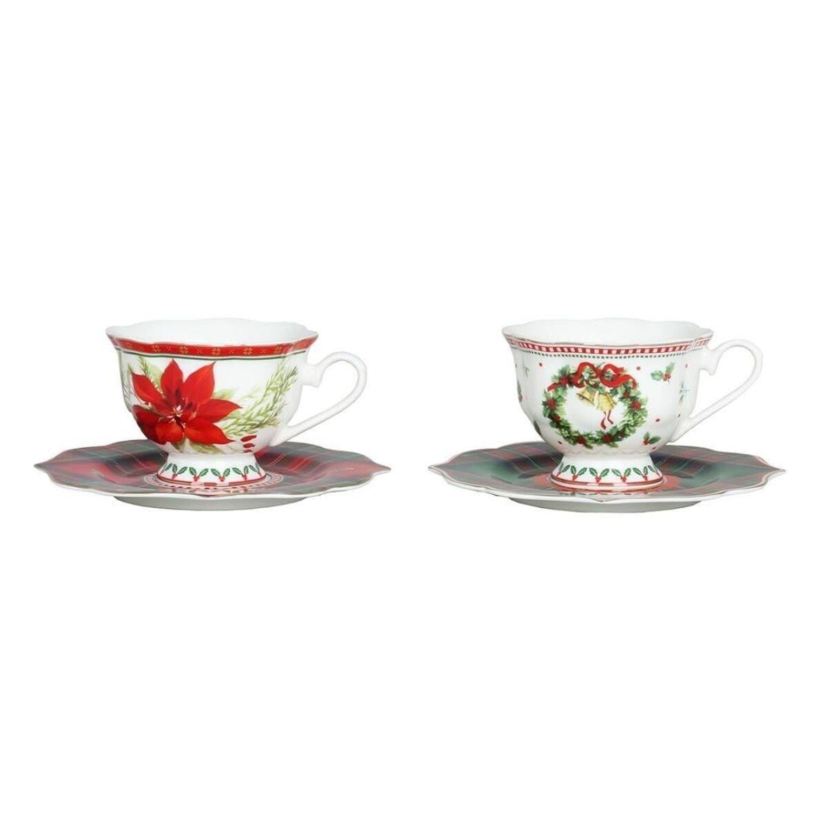 Lucky Art Merrilyn Bone 2'li Çay Fincanı Seti - LYBA 057