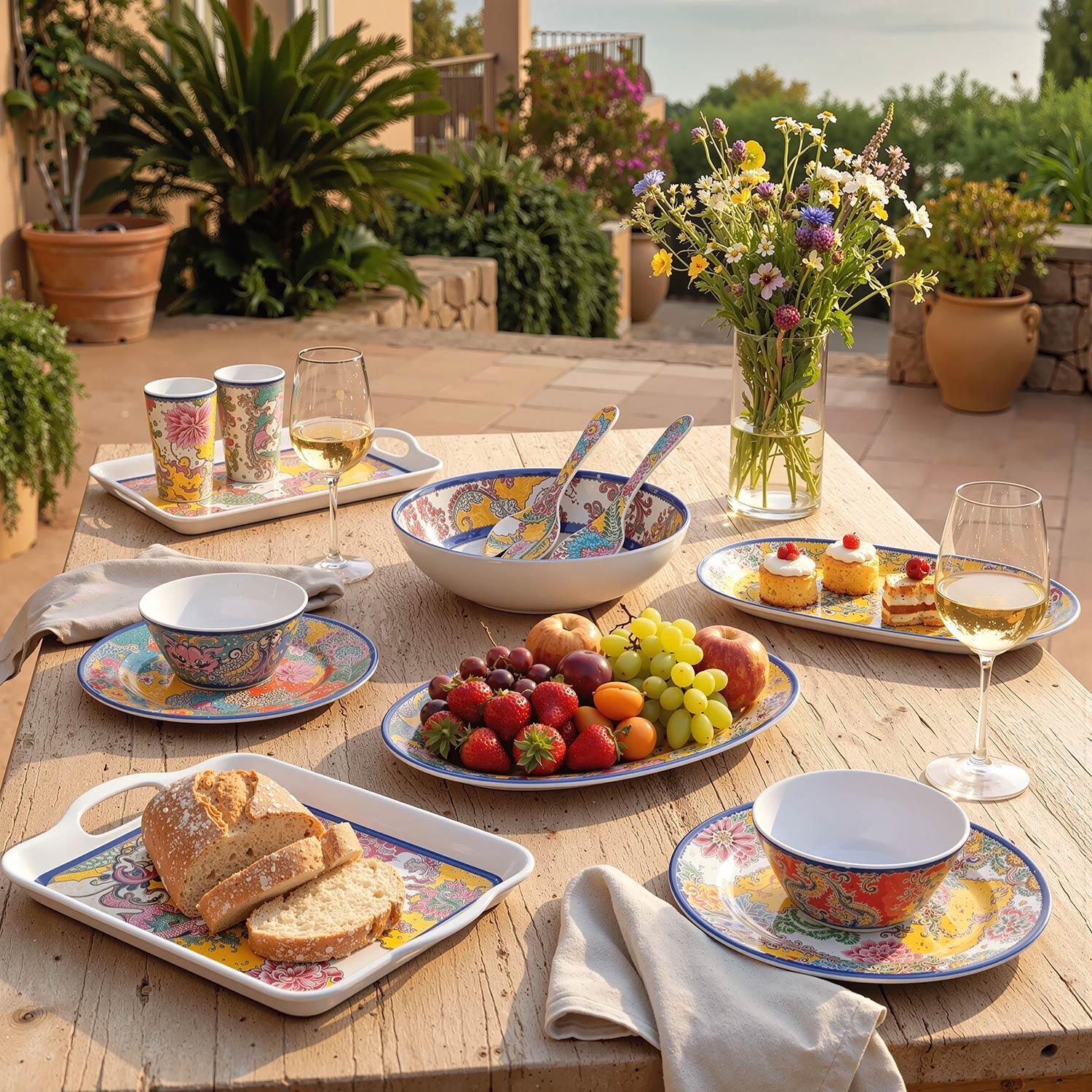 Lucky Art Paiselle Tepsi 43 Cm LYBF 011