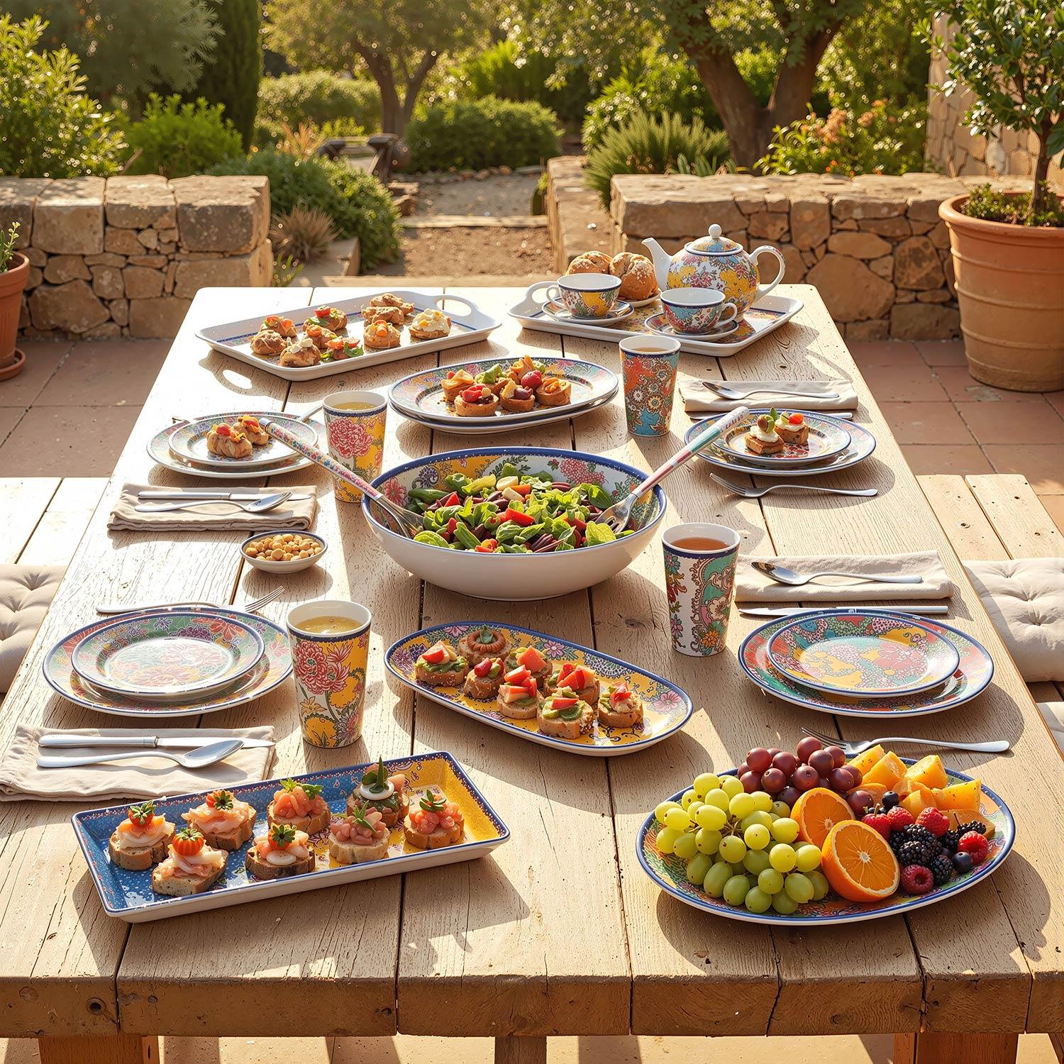 Lucky Art Paiselle Tepsi Seti 2li LYBF 010