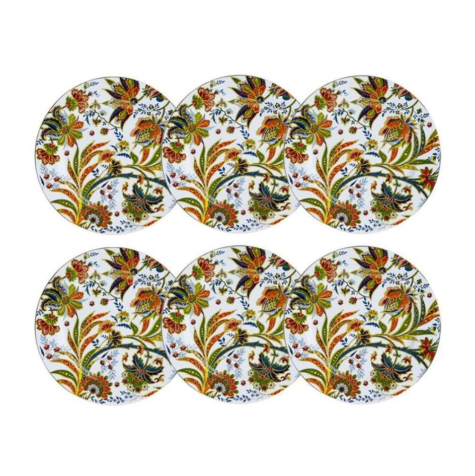 Lucky Art Yvette 6lı Servis Tabağı 27 Cm
