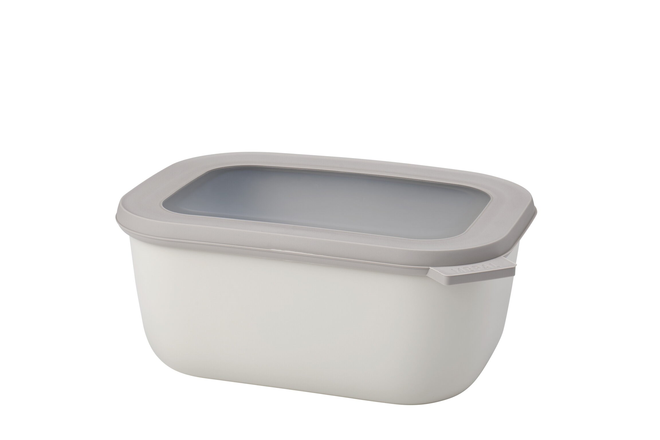 Mepal Cirqula Dikdörtgen Saklama Kabı Nordic White 1500 Ml