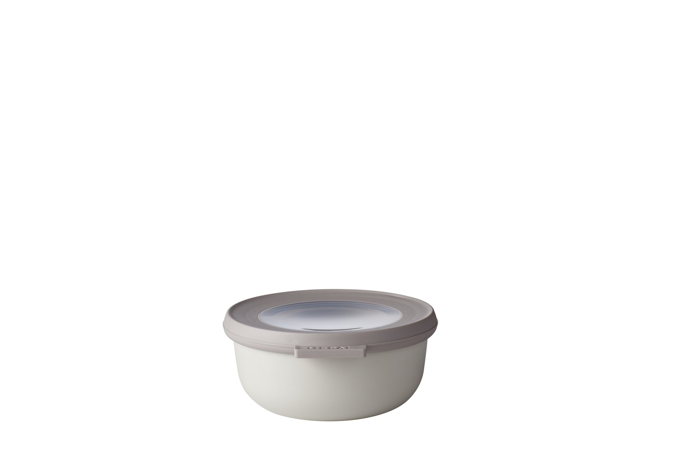 Mepal Cirqula Yuvarlak Saklama Kabı Nordic White 350 Ml