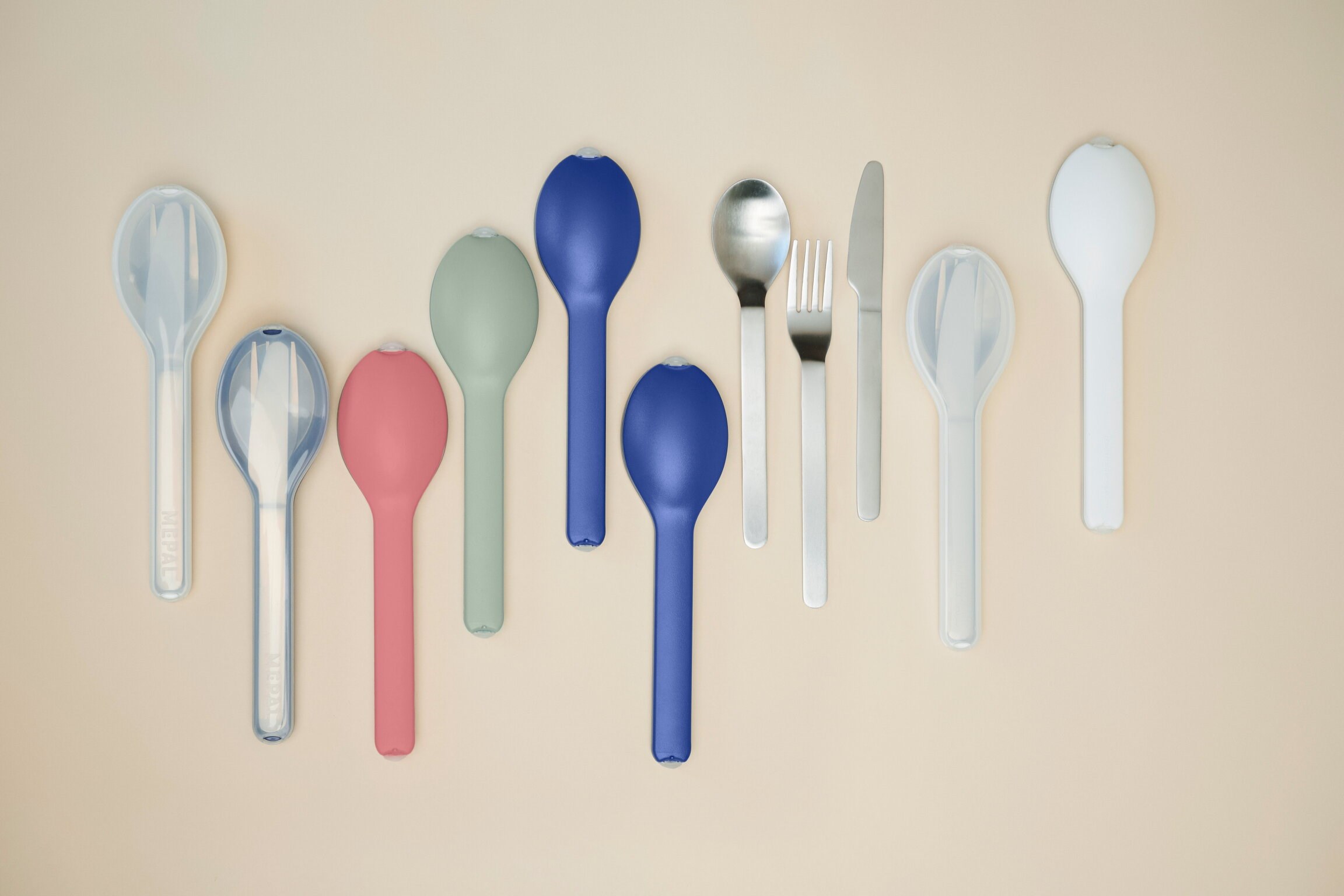 Mepal Ellipse Taşınabilir Çatal Bıçak Takımı Nordic Sage 3 Parça