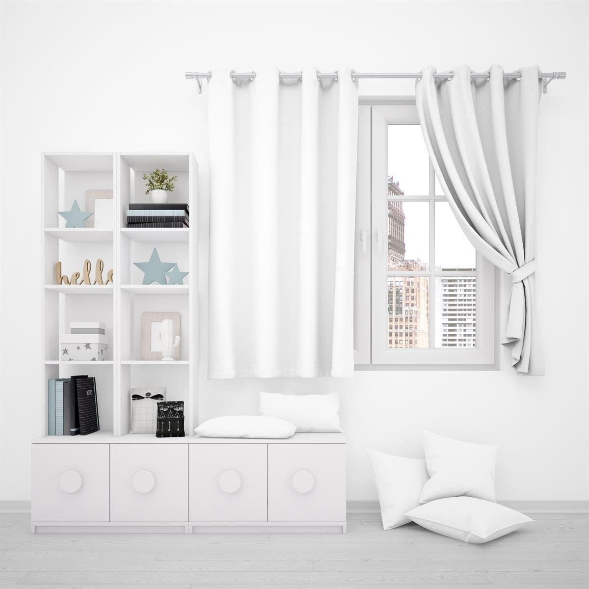 Othello Cotton Flex Bebek Yastık Kılıfı 35x45 2li Beyaz