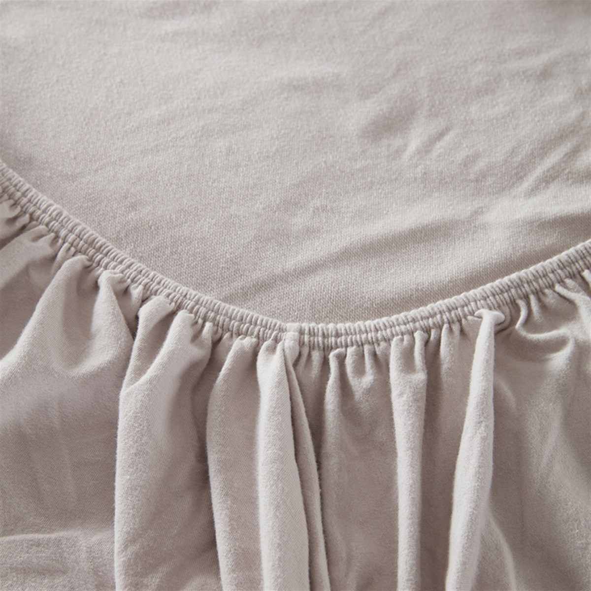 Othello Cotton Flex Fitted Çarşaf 70x140 Cm Gri