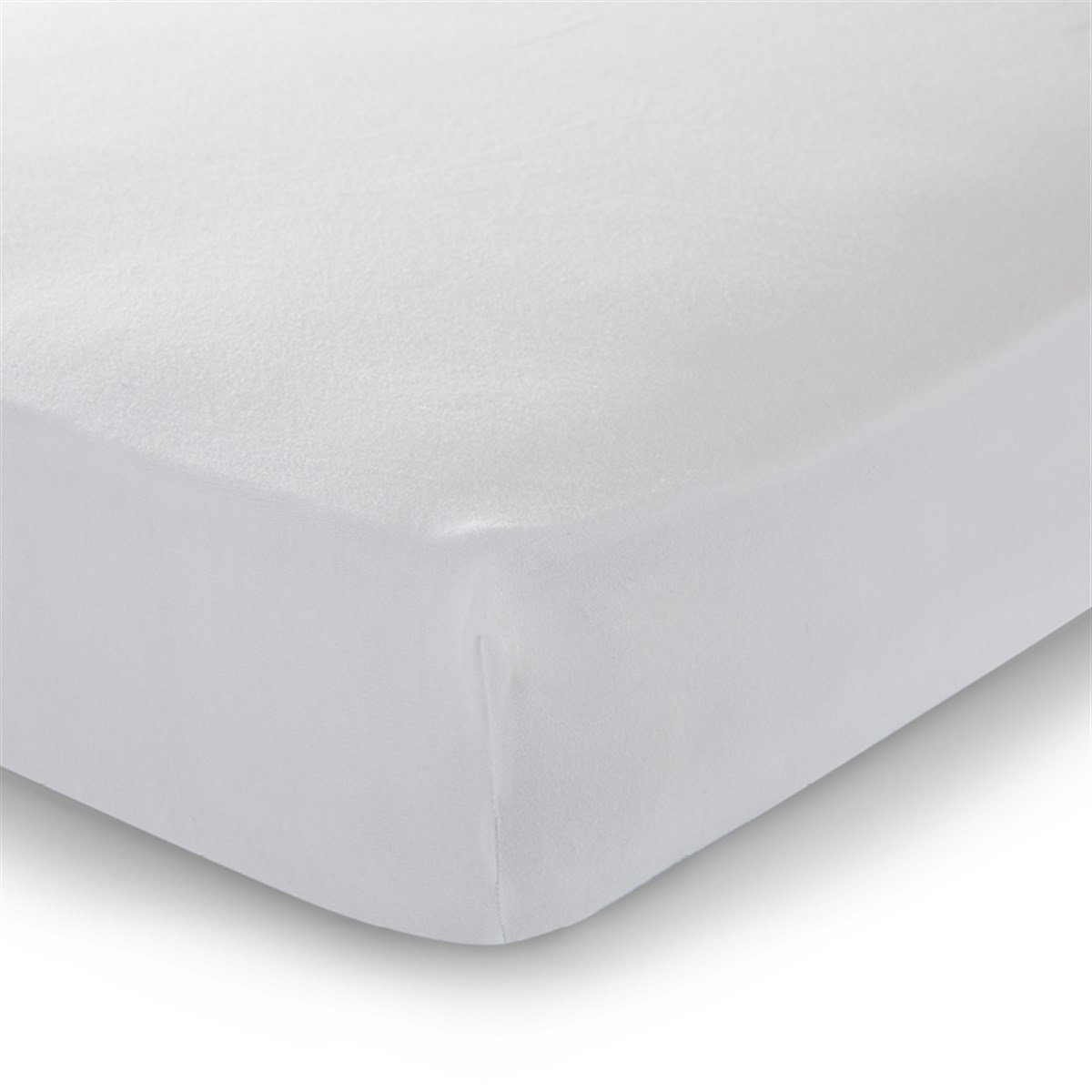 Othello Cotton Flex Fitted Penye Çarşaf 100x200cm Beyaz