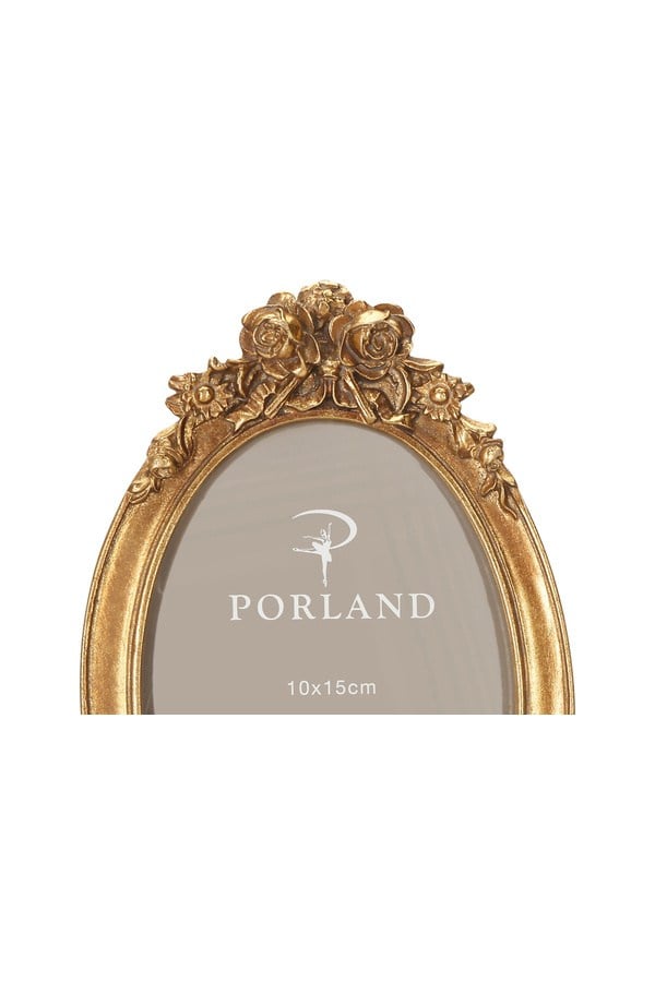 Porland Adore Altın Rengi Polyresin Çerçeve 10x15 cm