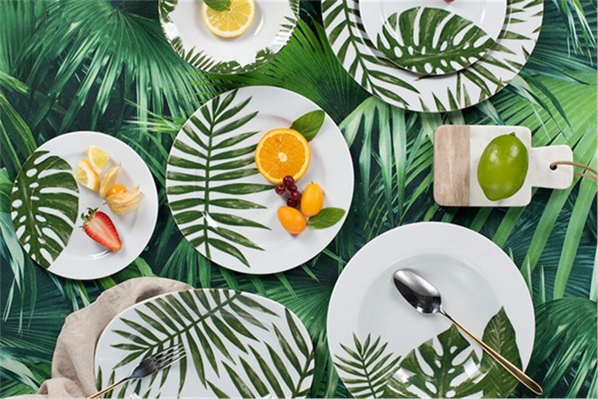 Porland Botanik 32 Parça 6 Kişilik Yemek Takımı