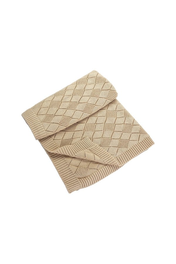 Porland Harmony Bebek Pamuk Battaniye Bej 80x100 Cm