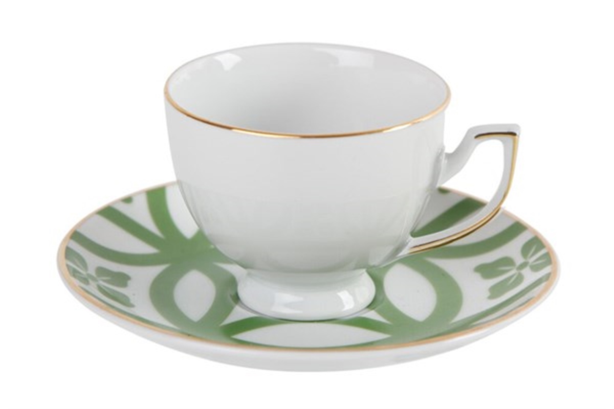 Porland Morocco Ds1 Tabaklı Çay Fincanı