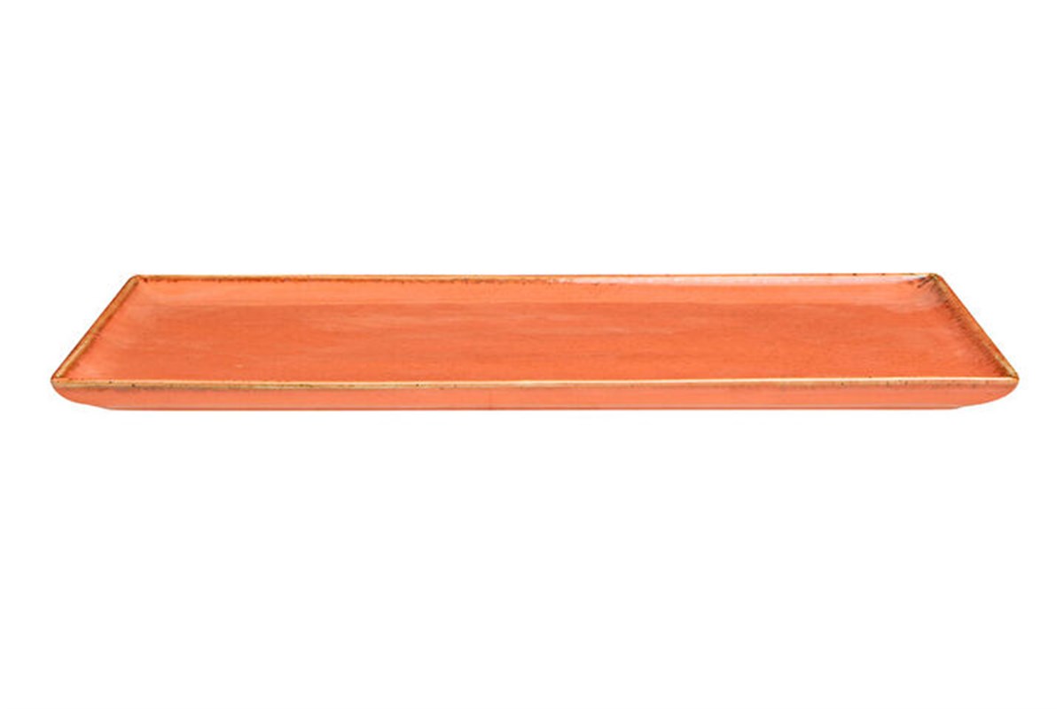 Porland Seasons Turuncu Kahvaltı Tabağı 27 Cm