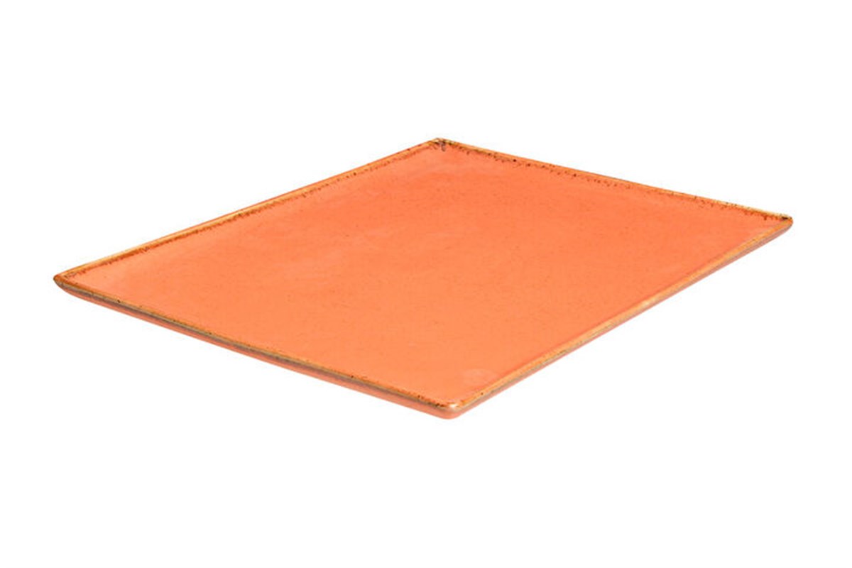 Porland Seasons Turuncu Kahvaltı Tabağı 27 Cm