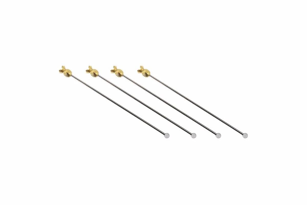 Porland Shiraz Ananas 4lü Kokteyl Karıştırıcı 21cm