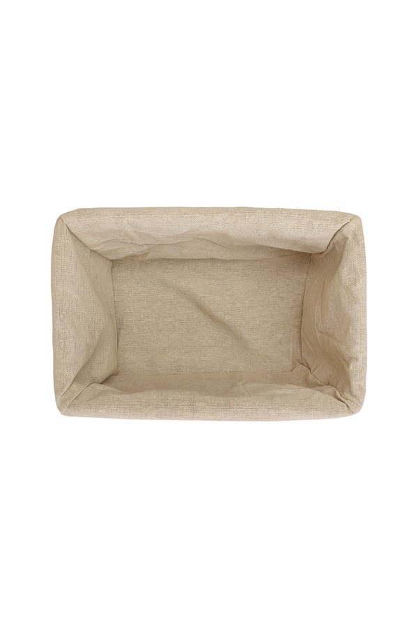 Porland Smyrna Natural Dikdörtgen Sepet 39 cm