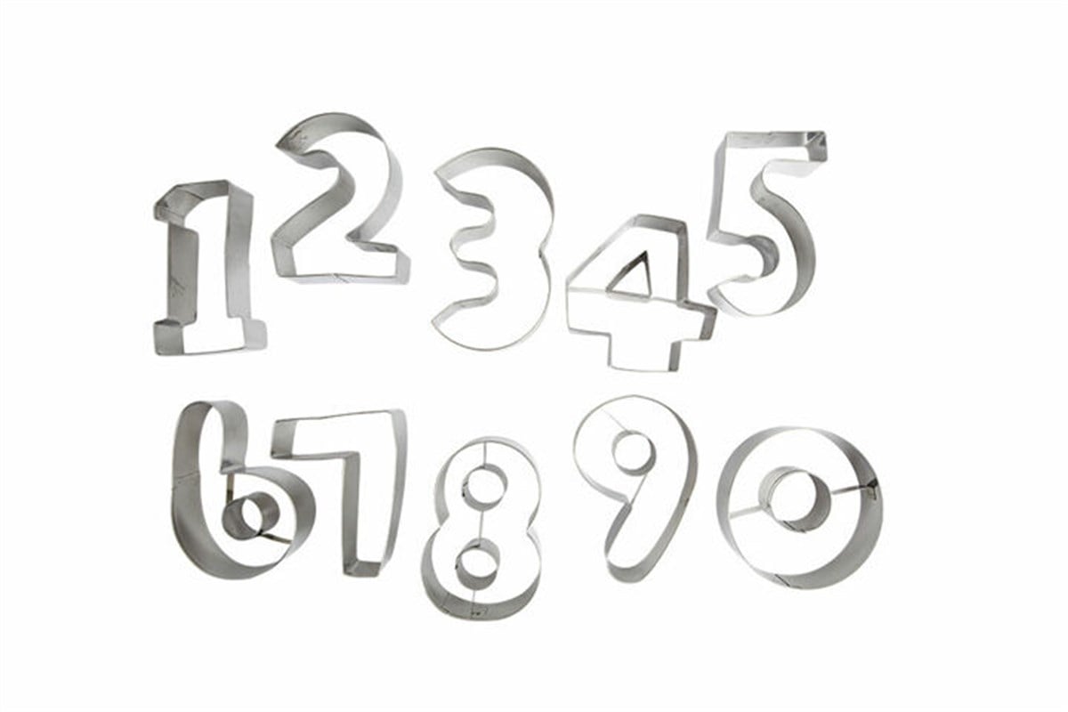 Porland Soft Numbers Kurabiye Kalıbı