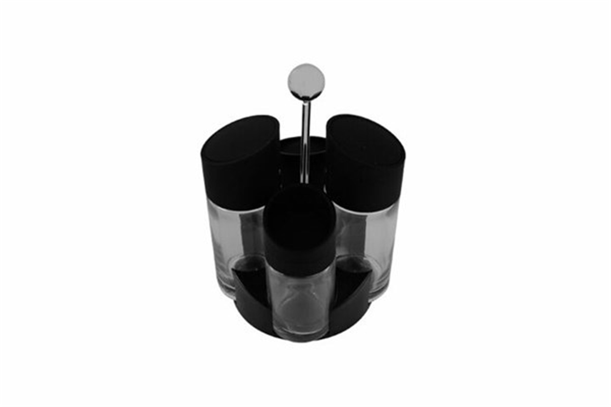 Porland Soft Siyah Salata Seti 40 Cc