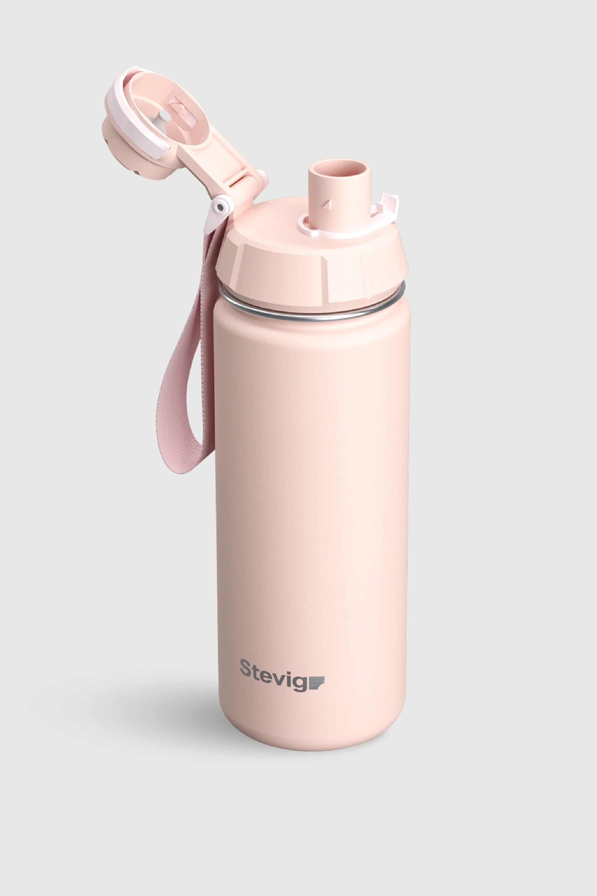 Stevig 1 Hand Leak-Proof Sızdırmaz Çelik Termos Icy Pink 500 ml
