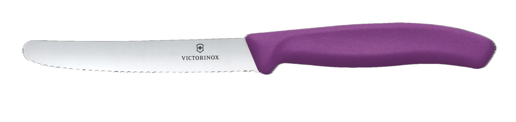 Victorinox SwissClassic Domates & Sosis Bıçak Mor 11 Cm