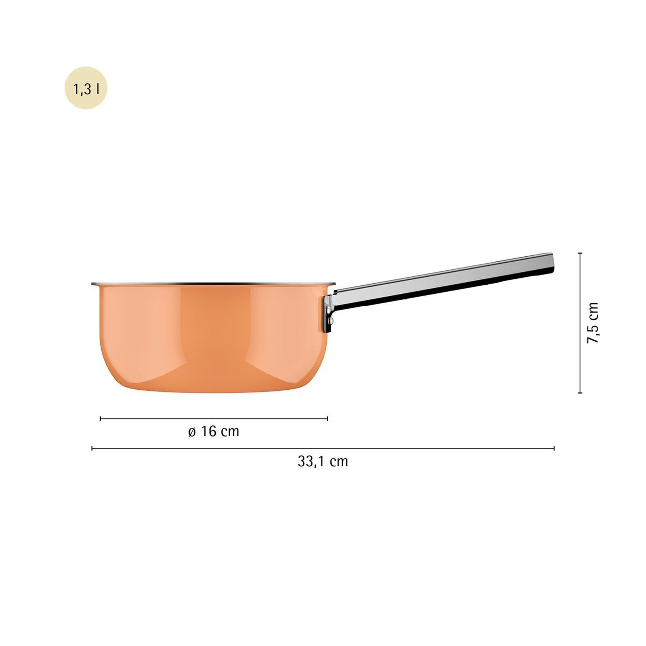 Wmf Fusiontec Tencere Seti 4 Parça Papaya Turuncu