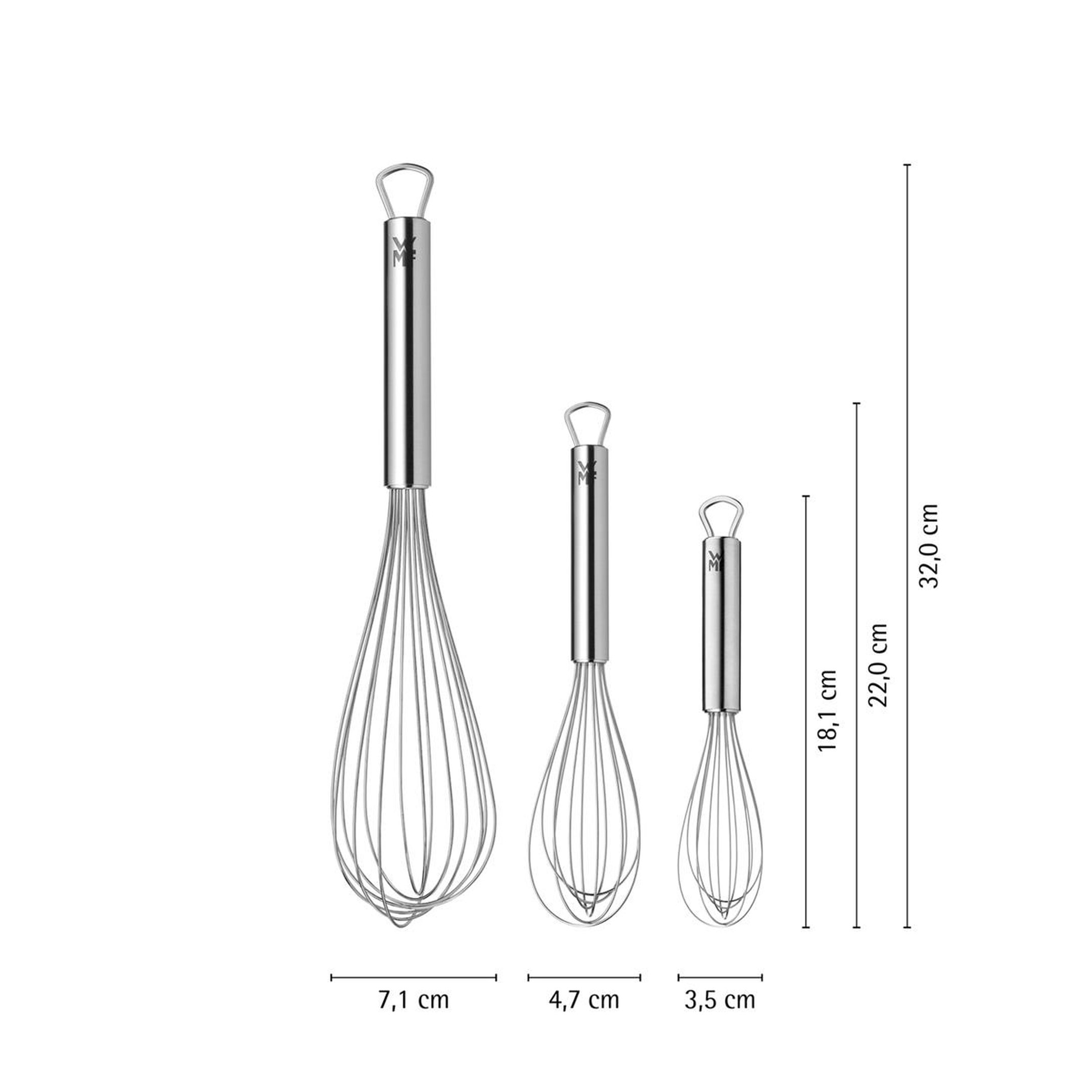 Wmf Profi Plus Çırpıcı Seti 3 Parça 15-20-30 Cm