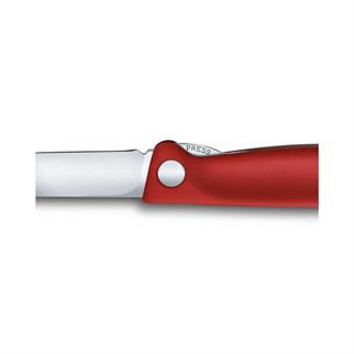 ​​​​​​​​​​​​​​​​​​​​​​​​​​​​​​​​​Victorinox Kırmızı Düz Katlanabilir Domates Bıçağı 11 cm