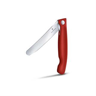 ​​​​​​​​​​​​​​​​​​​​​​​​​​​​​​​​​Victorinox Kırmızı Düz Katlanabilir Domates Bıçağı 11 cm
