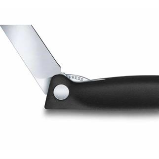 ​​​​​​​​​​​​​​​​​​​​​​​​​​​​​​​​​​Victorinox Siyah Düz Katlanabilir Domates Bıçağı 11 cm