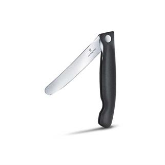 ​​​​​​​​​​​​​​​​​​​​​​​​​​​​​​​​​​Victorinox Siyah Düz Katlanabilir Domates Bıçağı 11 cm