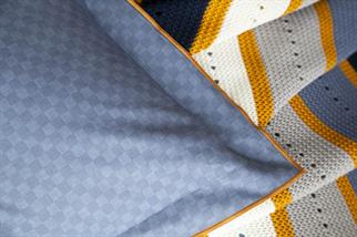 Apricitas Triko Battaniyeli Nevresim Takımı Çift Kişilik Blair İndigo