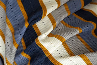 Apricitas Triko Battaniyeli Nevresim Takımı Çift Kişilik Blair İndigo