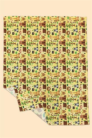 Arancione Co. Baby Safari Water Repellent, Yer/Mama Sandalyesi Altı, Aktivite, Yemek ve Oyun Örtüsü