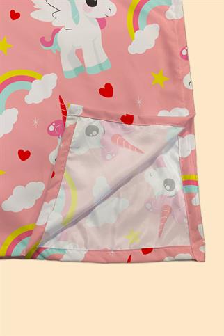 Arancione Co. Unicorn Water Repellent,Yer/ Mama Sandalyesi Altı,Aktivite,Yemek ve Oyun Örtüsü