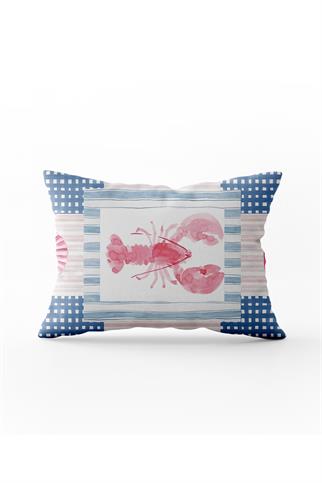 Arancione Co. Çift Tarafı Baskılı Dikdörtgen Kırlent Kılıfı 6AOD18