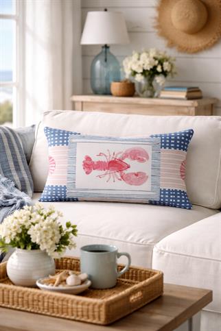 Arancione Co. Çift Tarafı Baskılı Dikdörtgen Kırlent Kılıfı 6AOD18